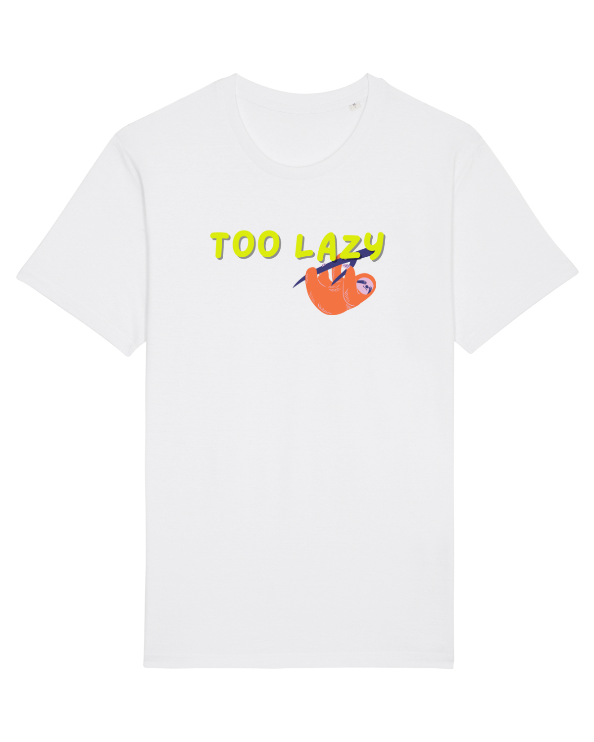 Tricou mânecă scurtă Unisex Rocker White