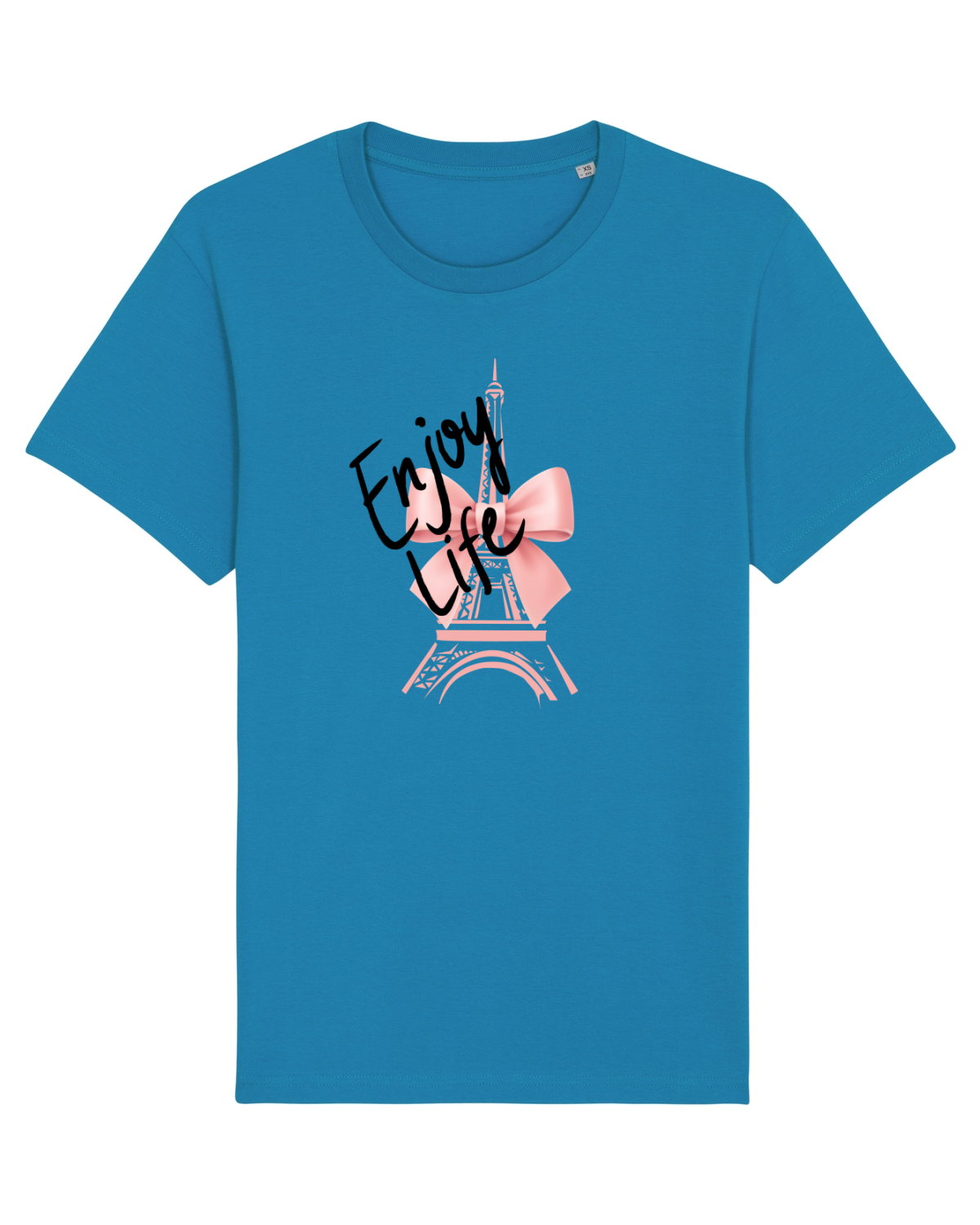 Tricou mânecă scurtă Unisex Rocker Azur