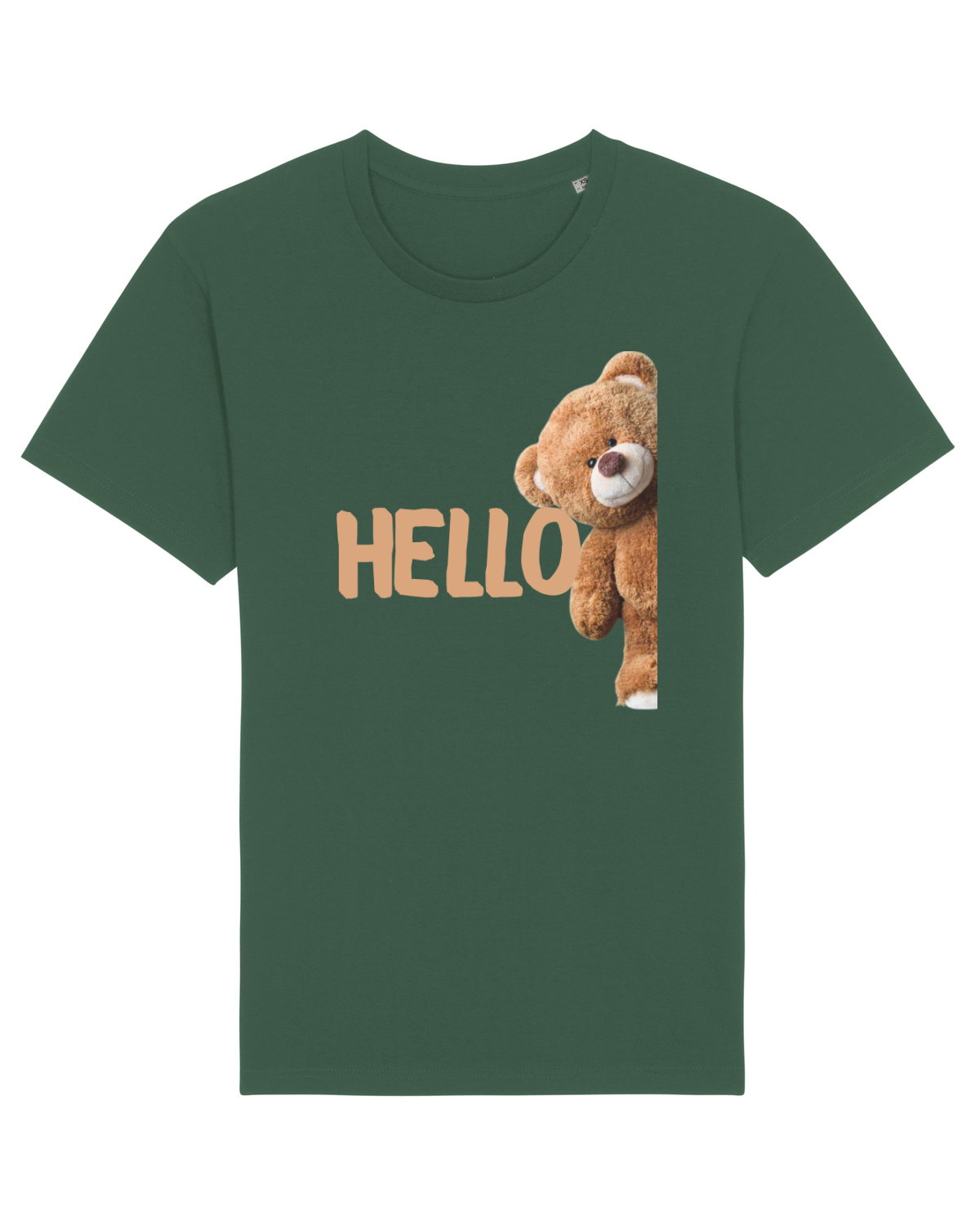 Tricou mânecă scurtă Unisex Rocker Bottle Green