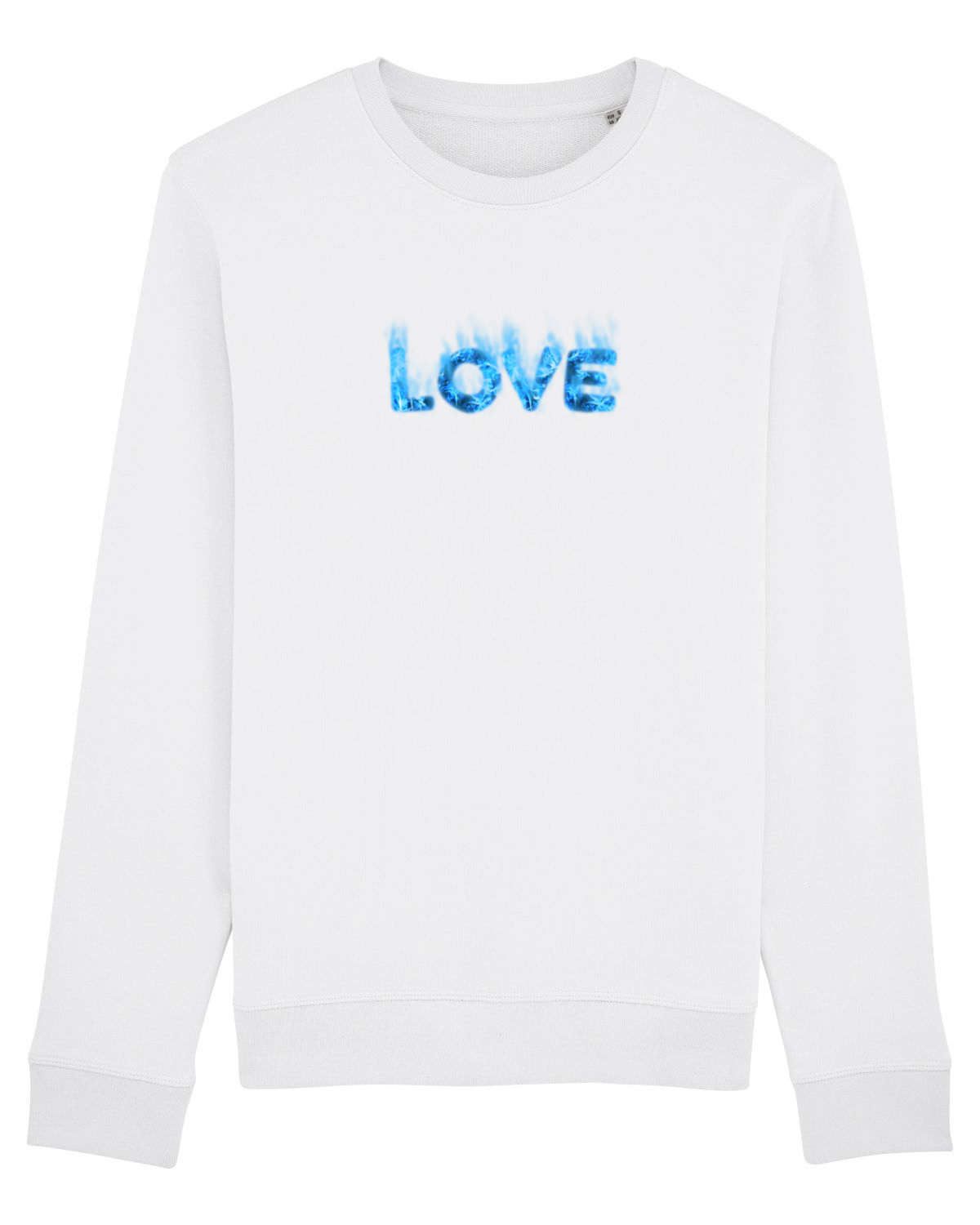 Bluză mânecă lungă Unisex Rise White