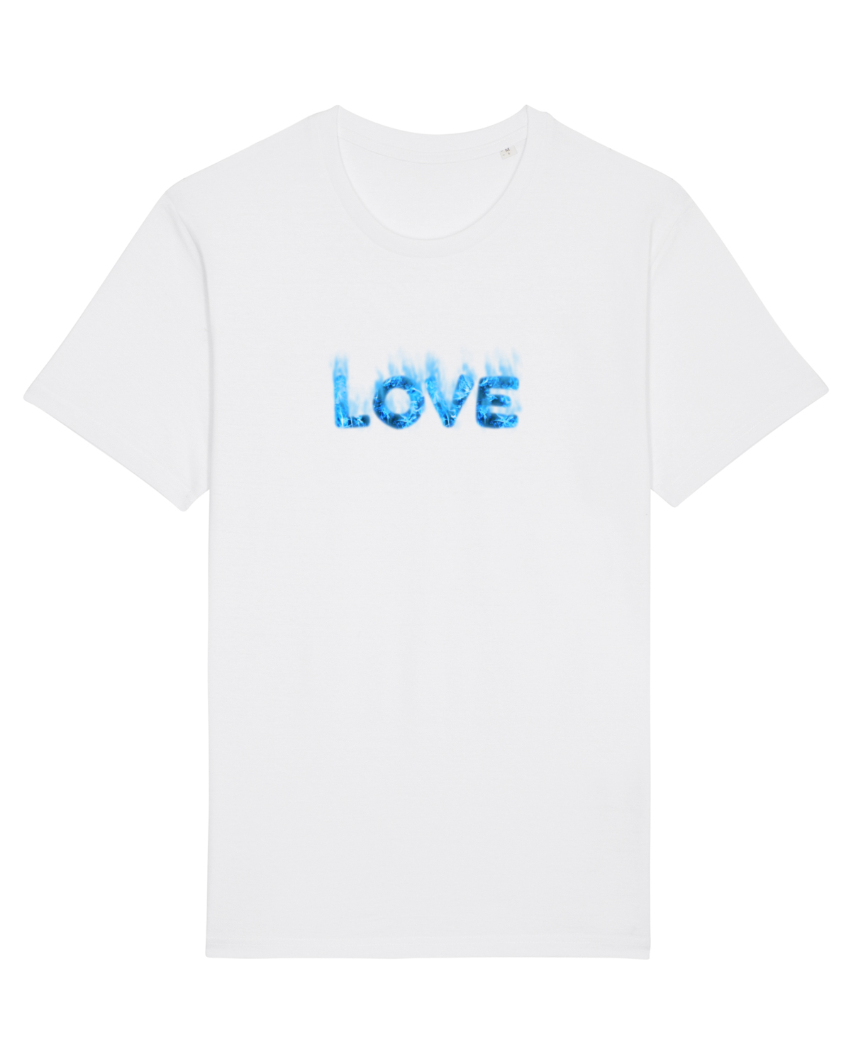 Tricou mânecă scurtă Unisex Rocker White