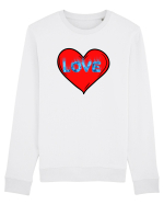 Love Bluză mânecă lungă Unisex Rise