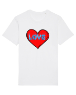 Love Tricou mânecă scurtă Unisex Rocker