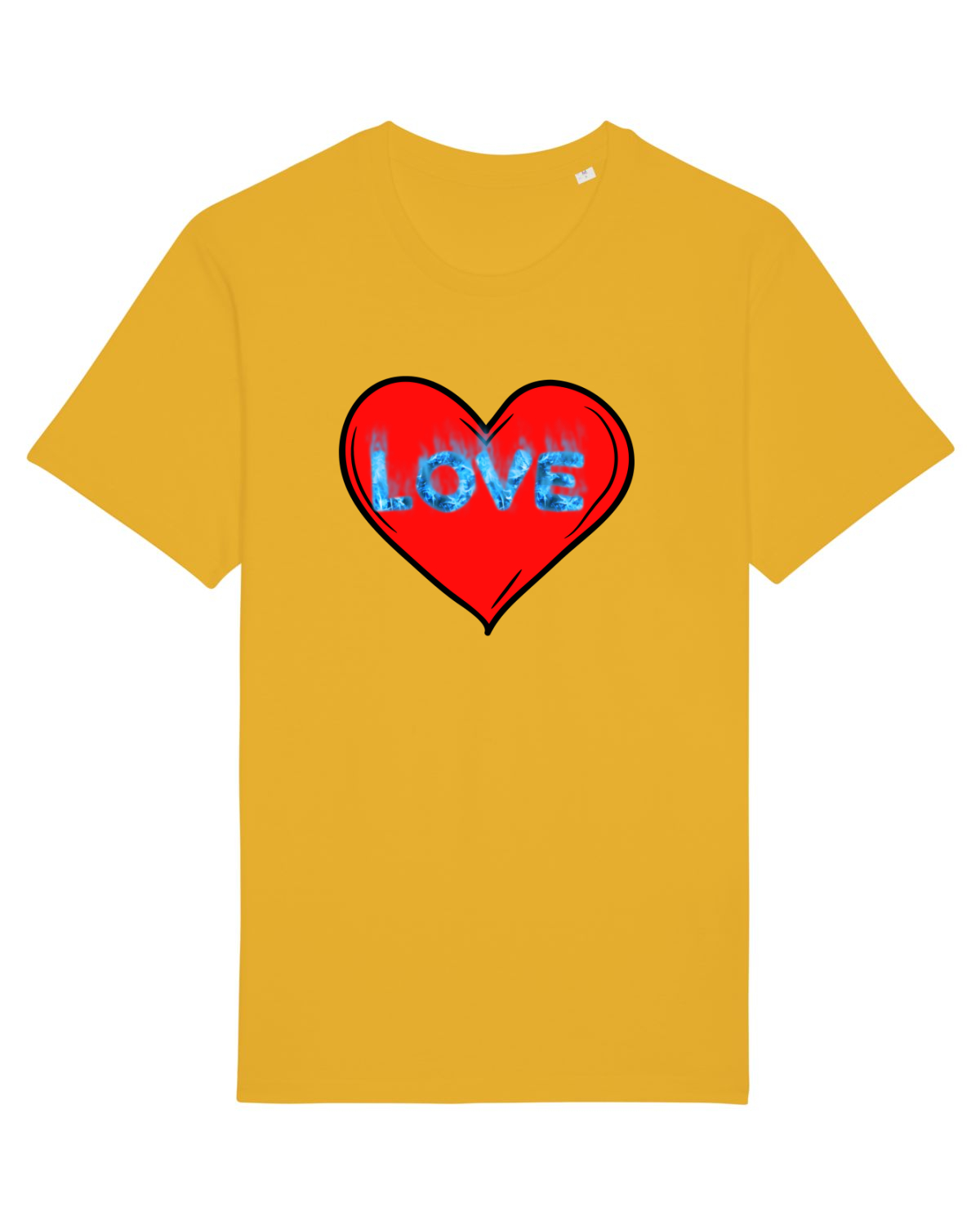 Tricou mânecă scurtă Unisex Rocker Spectra Yellow