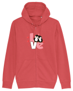 Love Hanorac cu fermoar Unisex Connector