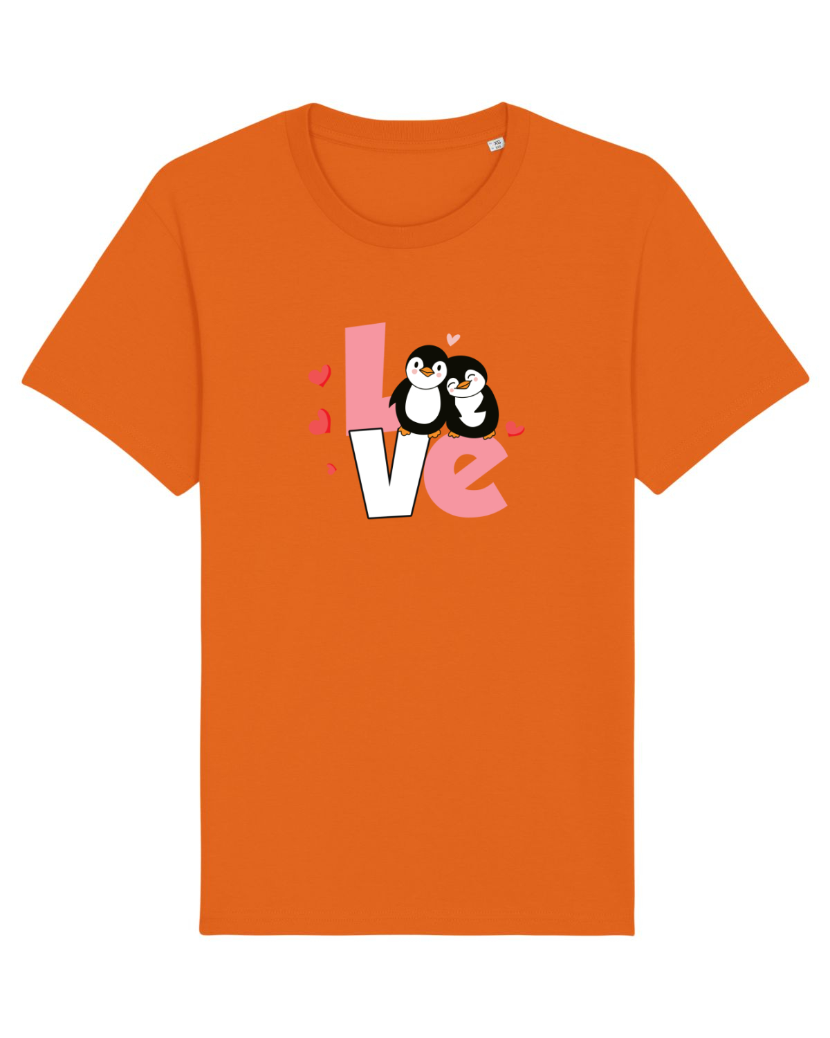 Tricou mânecă scurtă Unisex Rocker Bright Orange