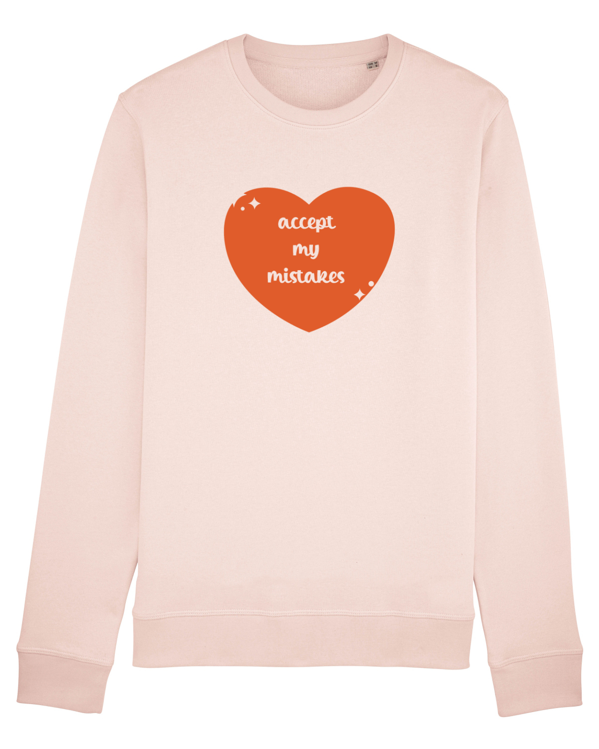 Bluză mânecă lungă Unisex Rise Candy Pink