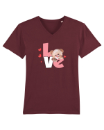 Love Tricou mânecă scurtă guler V Bărbat Presenter