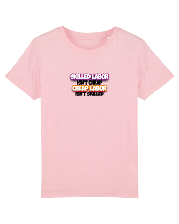 Skilled Labor 3D Cotton Pink