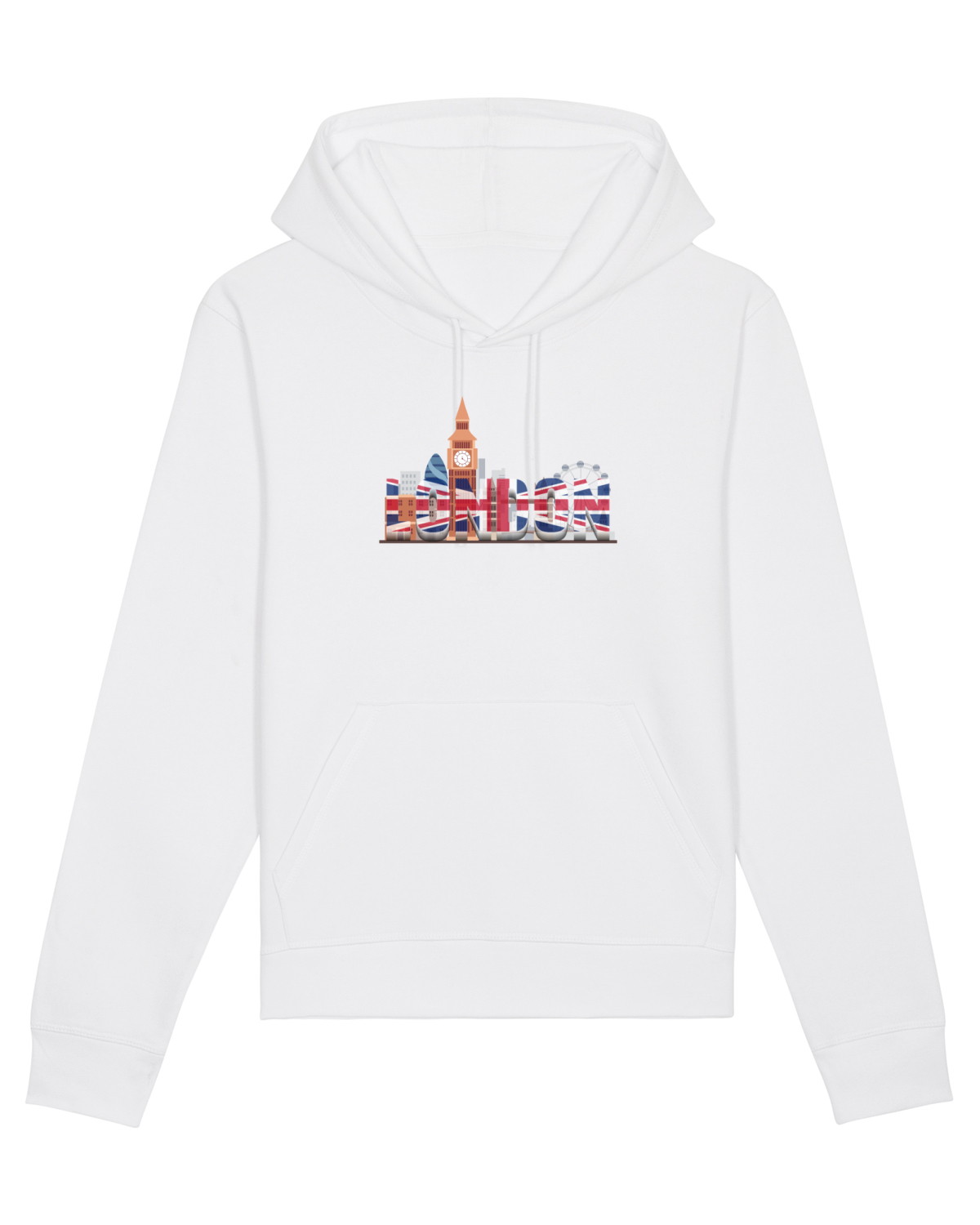 Hanorac Unisex Drummer White