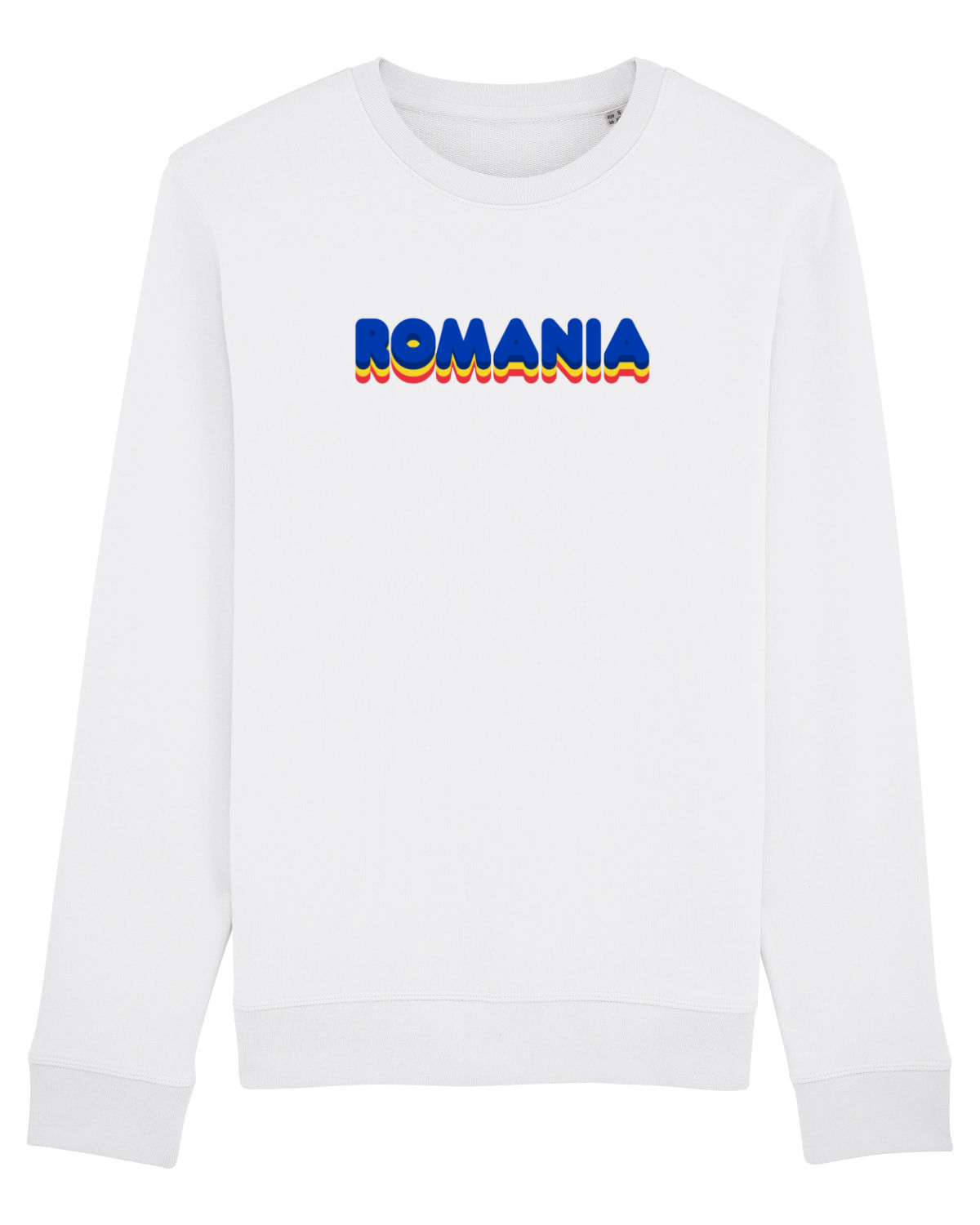 Bluză mânecă lungă Unisex Rise White