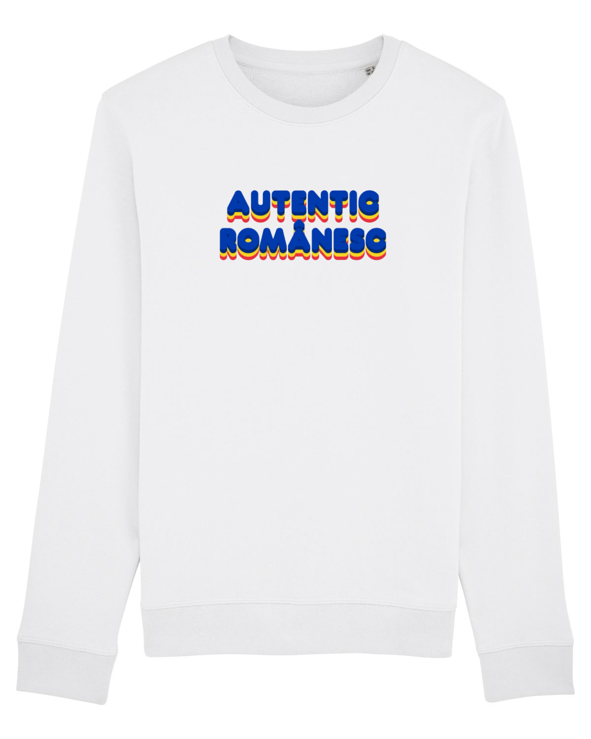 Bluză mânecă lungă Unisex Rise White