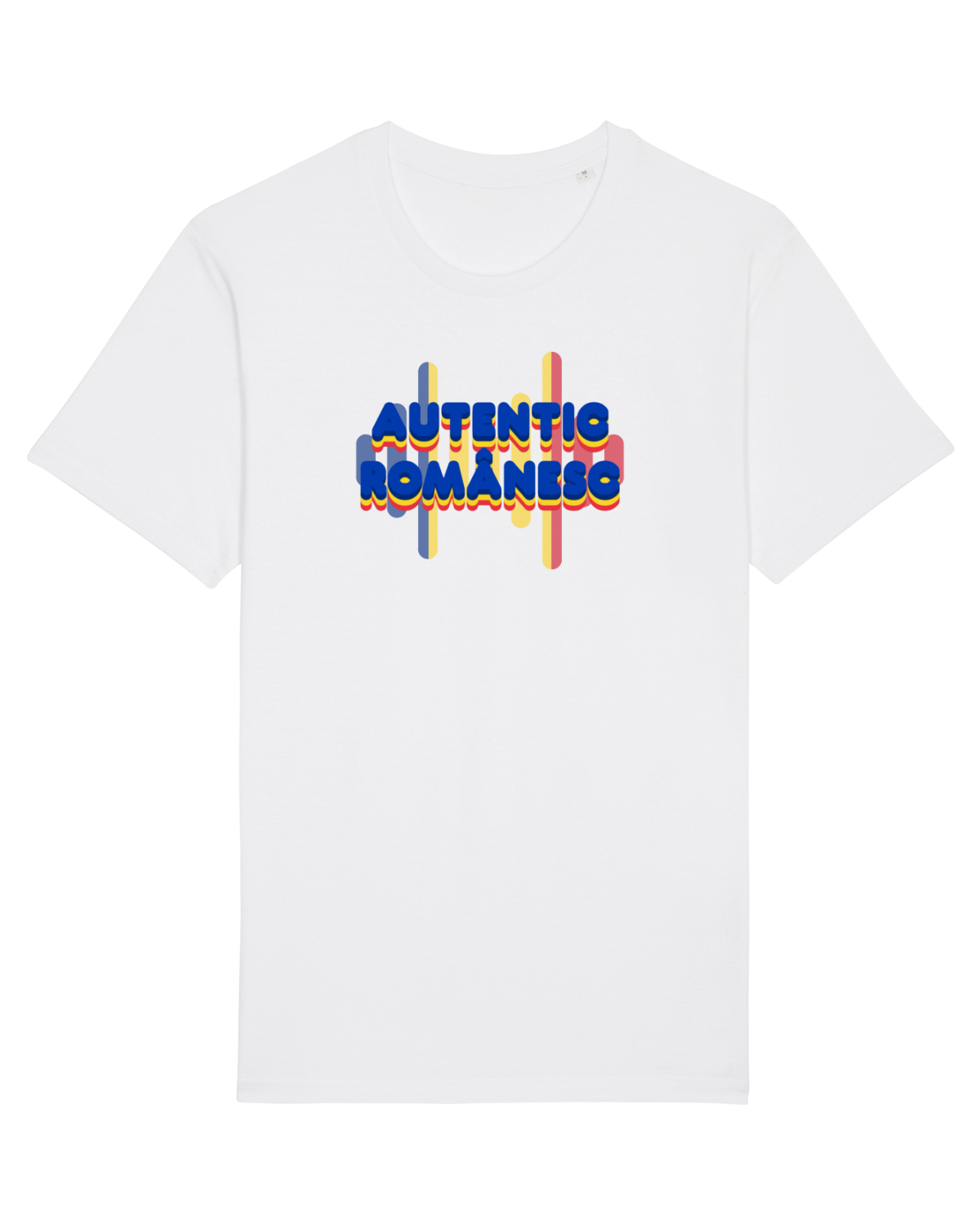 Tricou mânecă scurtă Unisex Rocker White