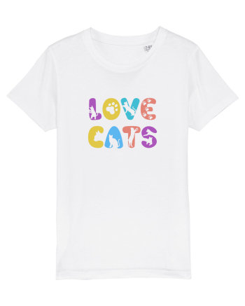 Love cats White