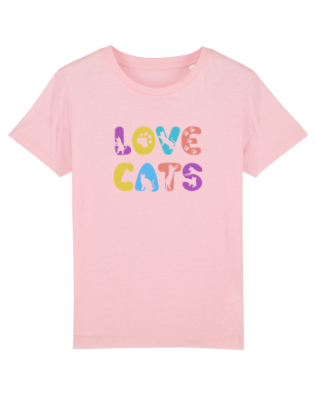 Love cats Cotton Pink
