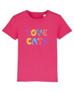 Love cats Tricou mânecă scurtă  Copii Mini Creator