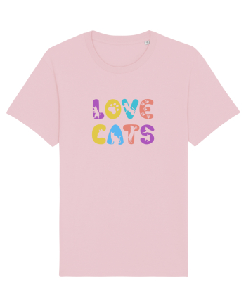 Love cats Cotton Pink