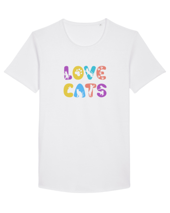 Love cats White