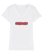 Funzone Tricou mânecă scurtă guler V Damă Evoker