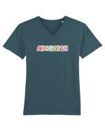 Adorable  Tricou mânecă scurtă guler V Bărbat Presenter