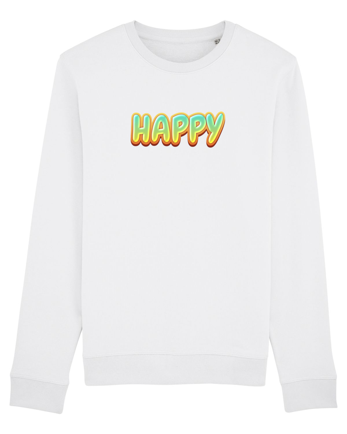 Bluză mânecă lungă Unisex Rise White
