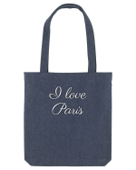 I love Paris  Sacoșă textilă