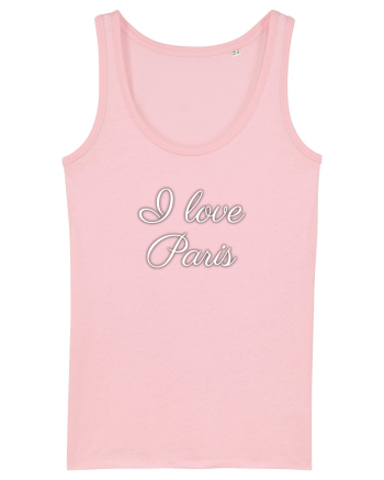 I love Paris  Cotton Pink