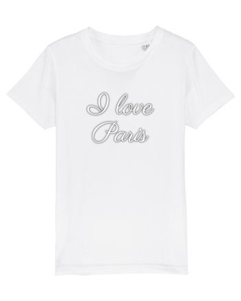 I love Paris  White