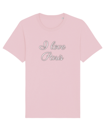 I love Paris  Cotton Pink