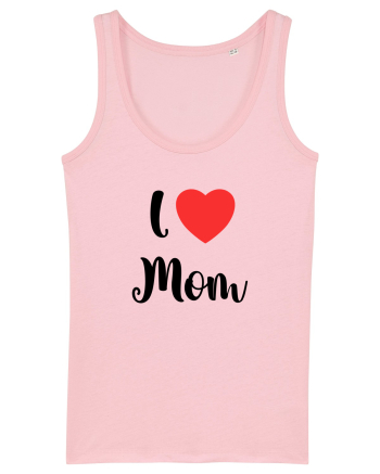 I love mom Cotton Pink