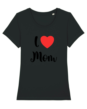 I love mom Black