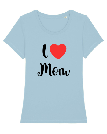 I love mom Sky Blue