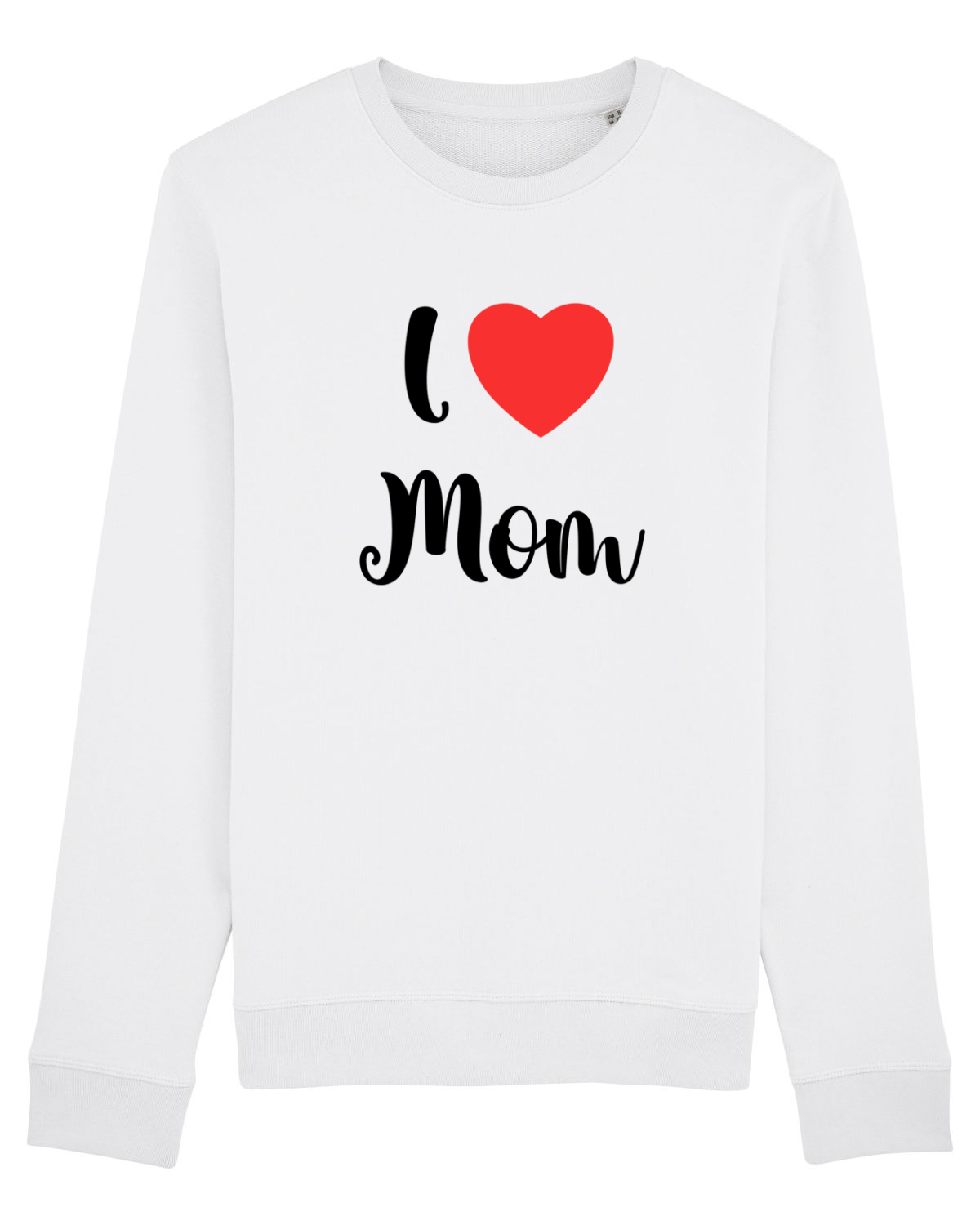 Bluză mânecă lungă Unisex Rise White