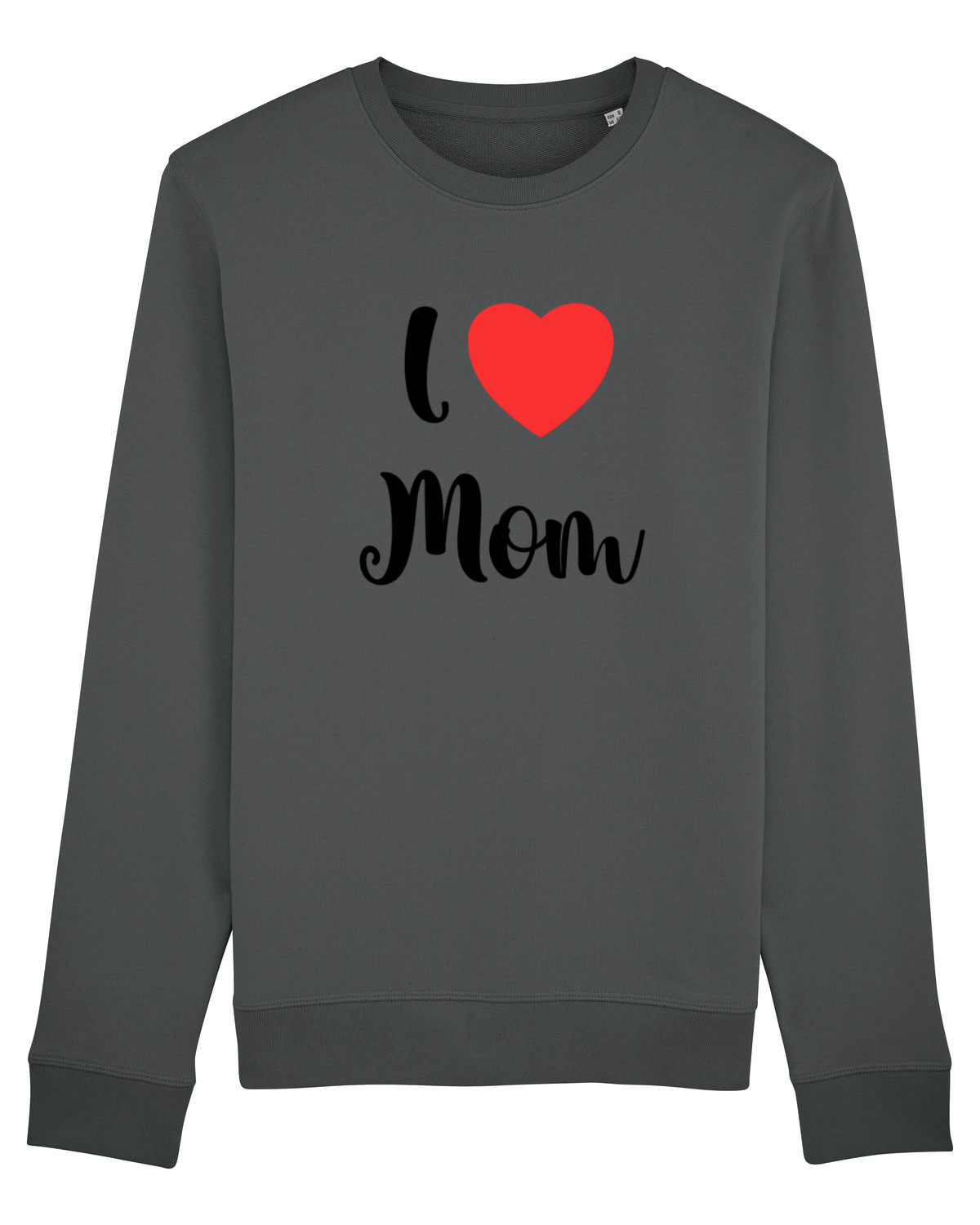 Bluză mânecă lungă Unisex Rise Anthracite