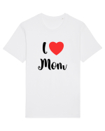I love mom Tricou mânecă scurtă Unisex Rocker