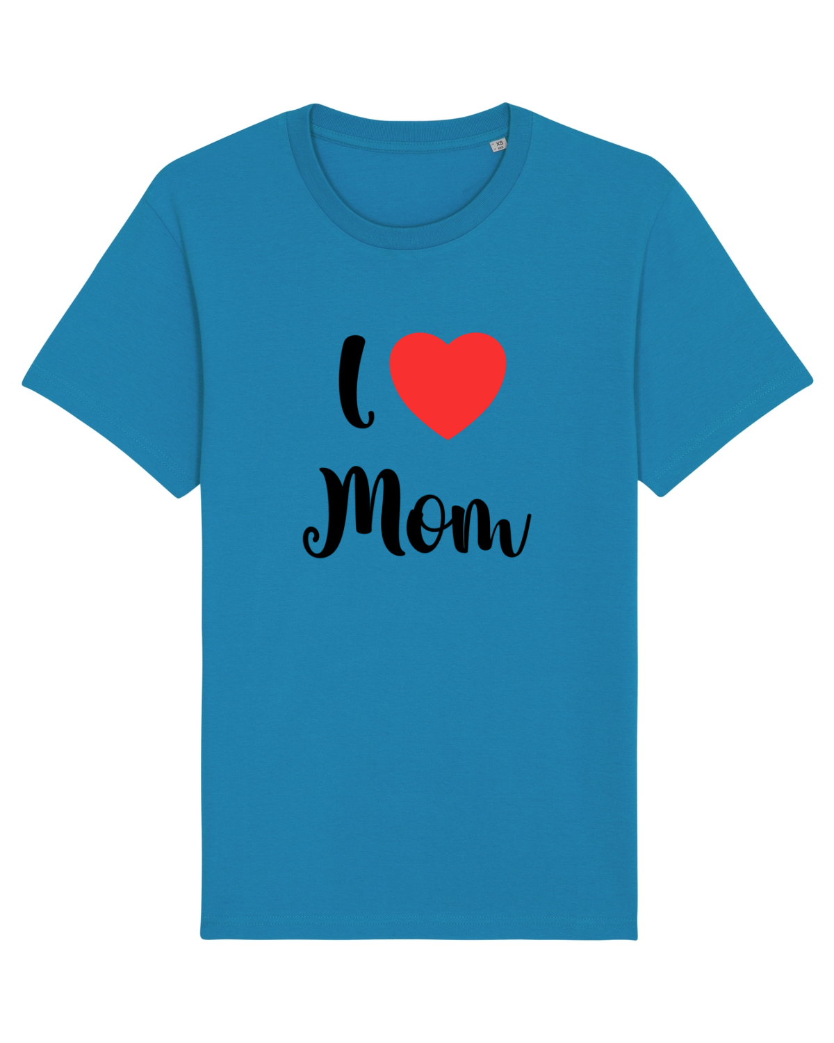 Tricou mânecă scurtă Unisex Rocker Azur