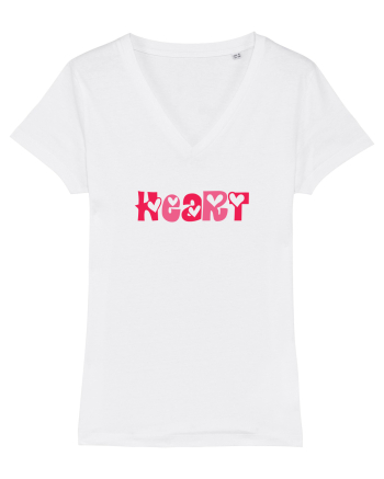 Heart  White