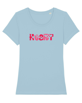 Heart  Sky Blue