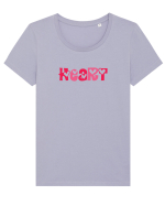 Heart  Tricou mânecă scurtă guler larg fitted Damă Expresser