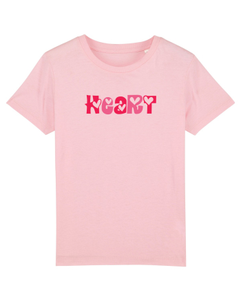 Heart  Cotton Pink