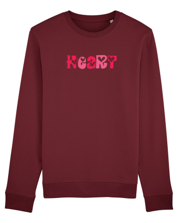 Heart  Burgundy
