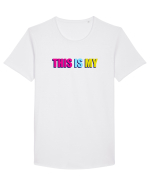 This is my Tricou mânecă scurtă guler larg Bărbat Skater