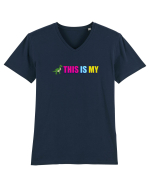 This is my Tricou mânecă scurtă guler V Bărbat Presenter
