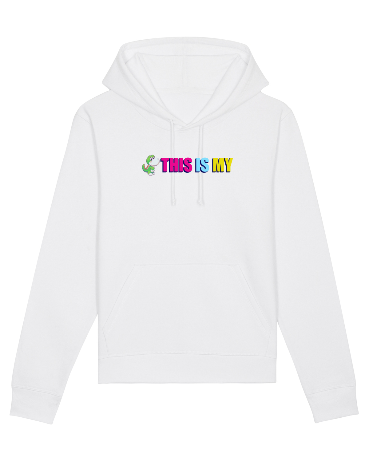 Hanorac Unisex Drummer White