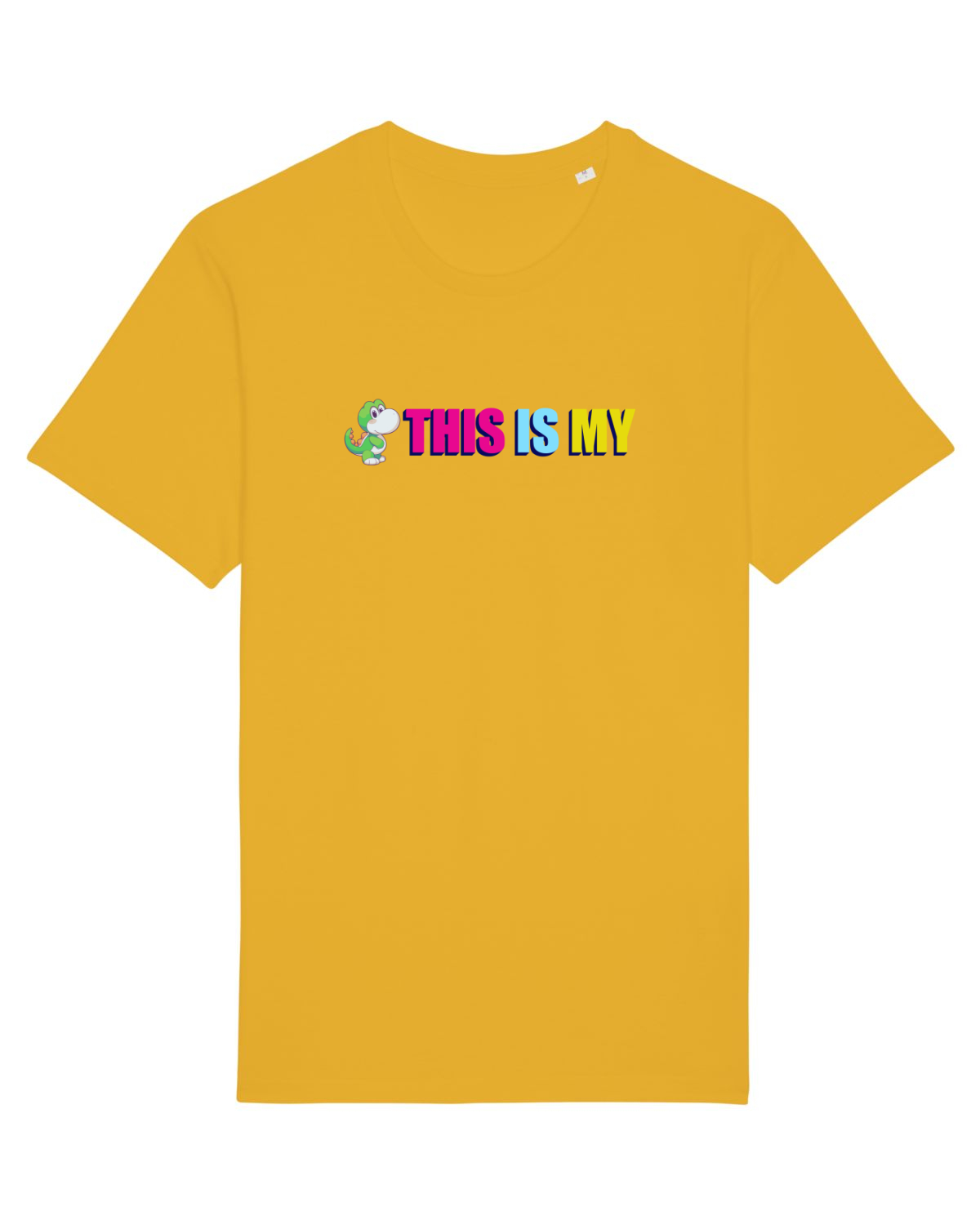 Tricou mânecă scurtă Unisex Rocker Spectra Yellow