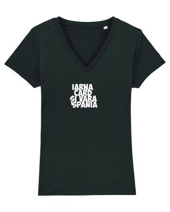 Iarna card si vara Spania (alb) Black