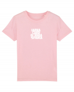 Iarna card si vara Spania (alb) Tricou mânecă scurtă  Copii Mini Creator