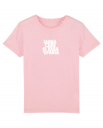 Iarna card si vara Spania (alb) Tricou mânecă scurtă  Copii Mini Creator