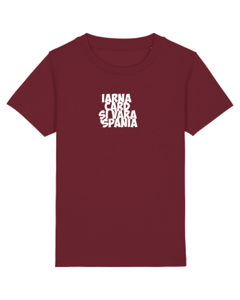 Iarna card si vara Spania (alb) Burgundy