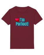 I'm perfect  Tricou mânecă scurtă  Copii Mini Creator